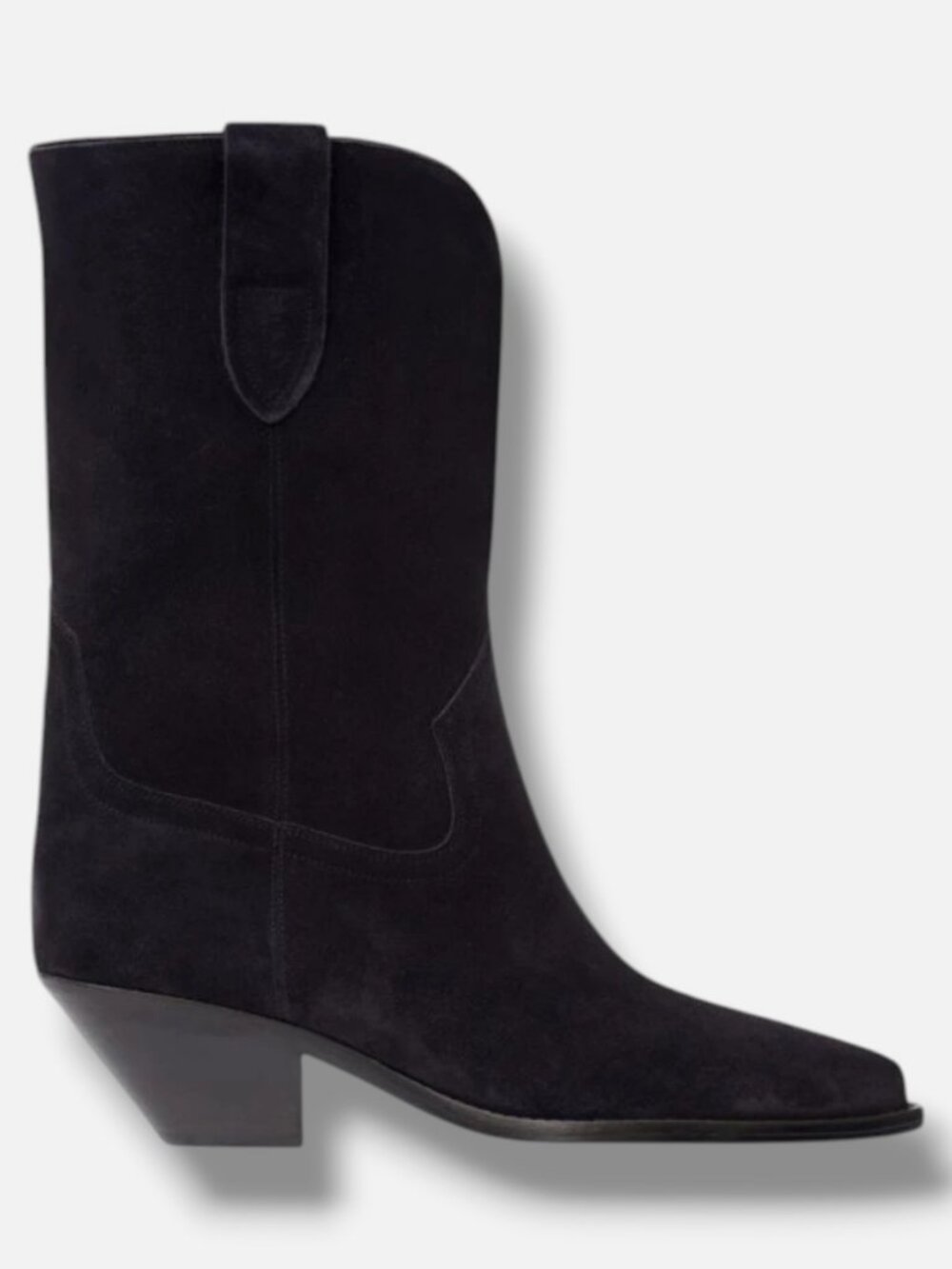 Isabel Marant Women's Black Dahope Suede Bootie Shoe Size 35